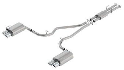 Borla Exhaust Borla 2020 Ford Explorer ST 3.0L V6 2.25in ATAK Exhaust - Chrome Tips 140821 Borla Exhaust Borla 2020 Ford Explorer ST 3.0L V6 2.25in ATAK Exhaust - Chrome Tips 140821