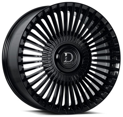 Dolce Luxury Wheels 22X10.5 Dolce Luxury Trento Gloss Black 35mm (CUSTOM) 