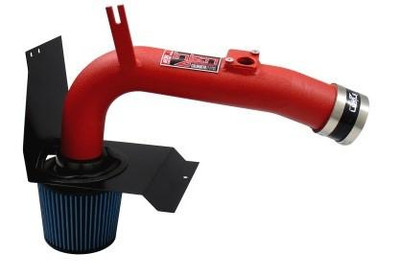 Injen Technology Injen 2014 Subaru Impreza WRX/STi 2.5L 4 Cyl.(Turbo) Wrinkle Red Cold Air Intake w/ Heat Shield SP1205WR 