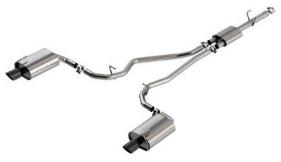 Borla Exhaust Borla 2020 Ford Explorer Limited Ecoboost 2.3L 2.25in S-type Exhaust - Black Chrome Tips 140825BC Borla Exhaust Borla 2020 Ford Explorer Limited Ecoboost 2.3L 2.25in S-type Exhaust - Black Chrome Tips 140825BC