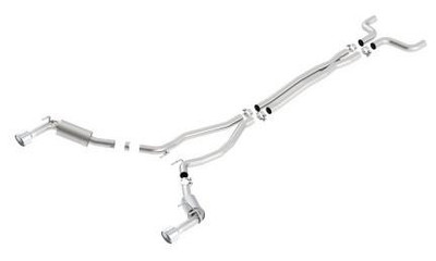 Borla Exhaust Borla 14-15 Chevy Camaro SS 6.2L V8 Single Split Rear Exit S-Type Catback Exhaust 140530 Borla Exhaust Borla 14-15 Chevy Camaro SS 6.2L V8 Single Split Rear Exit S-Type Catback Exhaust 140530
