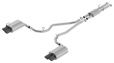 Borla Exhaust Borla 2020 Ford Explorer ST 3.0L V6 2.25in ATAK Exhaust - Black Chrome Tips 140821BC Borla Exhaust Borla 2020 Ford Explorer ST 3.0L V6 2.25in ATAK Exhaust - Black Chrome Tips 140821BC