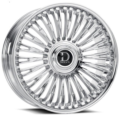 Dolce Luxury Wheels 24x10 Dolce Luxury Razzo Chrome 6x135 6x5.5/139.7 35mm Dolce Luxury Wheels 24x10 Dolce Luxury Razzo Chrome 6x135 6x5.5/139.7 35mm