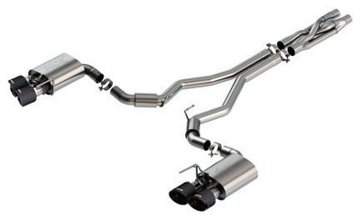 Borla Exhaust Borla 2020 Ford GT500 5.2L AT 3in ATAK CatBack Exhaust w/ Carbon Fiber Tips 140837CF Borla Exhaust Borla 2020 Ford GT500 5.2L AT 3in ATAK CatBack Exhaust w/ Carbon Fiber Tips 140837CF