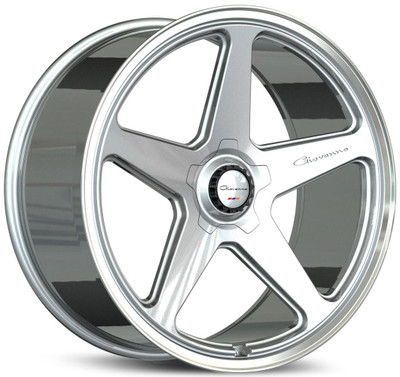 Giovanna Wheels 22X9 Giovanna Cinque Silver Machined (Flow Formed) 5x112 20mm Giovanna Wheels 22X9 Giovanna Cinque Silver Machined (Flow Formed) 5x112 20mm