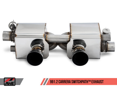 AWE Tuning 17-19 Porsche 911 (991.2) Carrera / S SwitchPath Exhaust for PSE Cars - Chrome Silver Tips 3025-32018 AWE Tuning 17-19 Porsche 911 (991.2) Carrera / S SwitchPath Exhaust for PSE Cars - Chrome Silver Tips 3025-32018