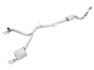 AWE Tuning Audi 17-18 B9 A4 SwitchPath Exhaust Dual Outlet - Chrome Silver Tips (Includes DP and Remote) 3025-32014 AWE Tuning Audi 17-18 B9 A4 SwitchPath Exhaust Dual Outlet - Chrome Silver Tips (Includes DP and Remote) 3025-32014