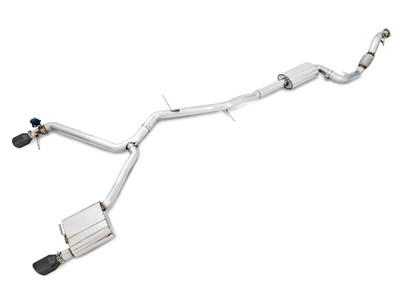AWE Tuning 18 Audi B9 A5 SwitchPath Exhaust Dual Outlet - Diamond Black Tips (Includes DP and Remote) 3025-33026 AWE Tuning 18 Audi B9 A5 SwitchPath Exhaust Dual Outlet - Diamond Black Tips (Includes DP and Remote) 3025-33026