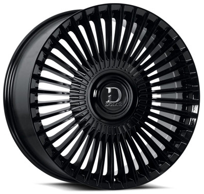 Dolce Luxury Wheels 22X10.5 Dolce Luxury Trento Gloss Black 25mm (CUSTOM) 