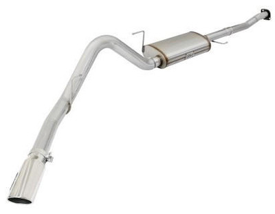 aFe Power aFe MACHForce XP Exhaust 3in-3.5in SS Single Side Ext CB w/ Polished Tips 15 Ford F150 V8 5.0L CC/SB 49-43073-P aFe Power aFe MACHForce XP Exhaust 3in-3.5in SS Single Side Ext CB w/ Polished Tips 15 Ford F150 V8 5.0L CC/SB 49-43073-P