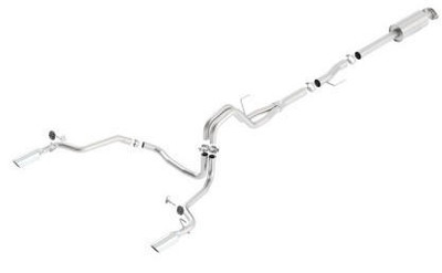 Borla Exhaust Borla 15-16 Ford F-150 3.5L EcoBoost Ext. Cab Std. Bed Catback Exhaust ATAK Single Split Rear Exit 140616 Borla Exhaust Borla 15-16 Ford F-150 3.5L EcoBoost Ext. Cab Std. Bed Catback Exhaust ATAK Single Split Rear Exit 140616