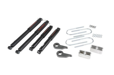 Belltech LOWERING KIT WITH ND2 SHOCKS 82-04 S10 / S15 Pickup 4wd & 95-97 S10 / S15 Blazer 4wd 635ND Belltech LOWERING KIT WITH ND2 SHOCKS 82-04 S10 / S15 Pickup 4wd & 95-97 S10 / S15 Blazer 4wd 635ND