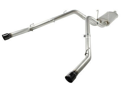 aFe Power aFe MACHForce XP Exhausts Cat-Back SS-409 EXH CB Dodge Ram 1500 5.7L HEMI 09-13 Glossed Black 49-42013-B aFe Power aFe MACHForce XP Exhausts Cat-Back SS-409 EXH CB Dodge Ram 1500 5.7L HEMI 09-13 Glossed Black 49-42013-B