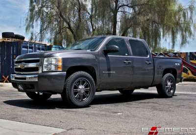 20x9 6x139.7 18mm 275/60/20 | 2010 Chevrolet Silverado 1500 20x9 6x139.7 18mm 275/60/20 | 2010 Chevrolet Silverado 1500