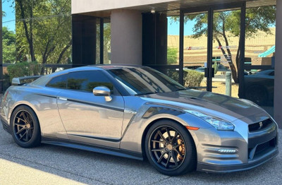  20x10.5 5x114.3 38mm 285/35/20 | 20x11.5 5x114.3 15mm 335/30/20 | 2012 Nissan GT-R 