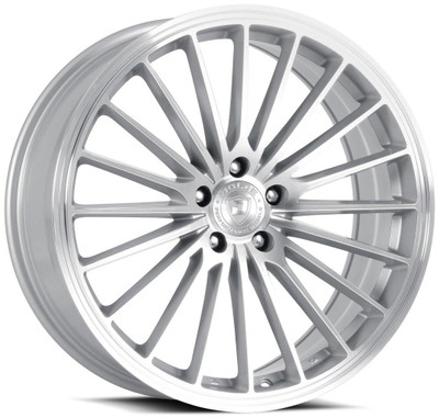 Dolce Performance Wheels 19x8.5 Dolce Performance Ghost Gloss Silver Machined 5x112 28mm Dolce Performance Wheels 19x8.5 Dolce Performance Ghost Gloss Silver Machined 5x112 28mm