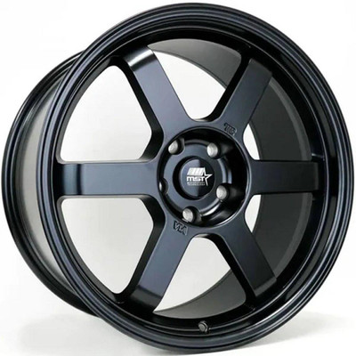 MST Flow Formed 18x8.5 MST Flow Formed Time Attack Matte Black 5x4.5/114.3 40mm 
