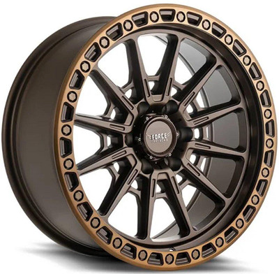 Force Off-Road Wheels 20x9 Force Off-Road F46 Gloss Bronze Machined Brown Tinted 6x5.5/139.7 0mm Force Off-Road Wheels 20x9 Force Off-Road F46 Gloss Bronze Machined Brown Tinted 6x5.5/139.7 0mm