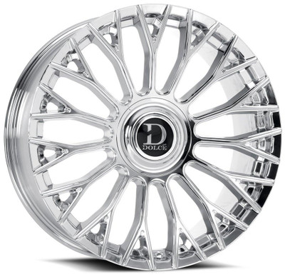 Dolce Luxury Wheels 22x10.5 Dolce Luxury Roma Chrome 5x4.25/108 5x112 40mm Dolce Luxury Wheels 22x10.5 Dolce Luxury Roma Chrome 5x4.25/108 5x112 40mm