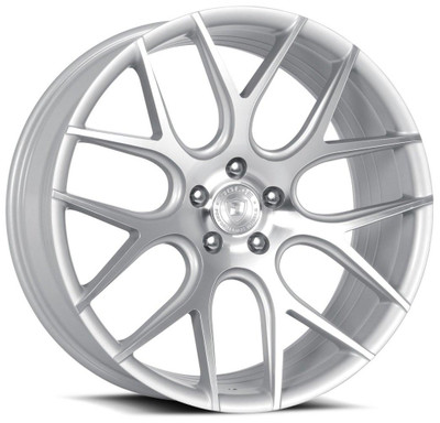 Dolce Performance Wheels 19x8.5 Dolce Performance Monza Gloss Silver Machined 5x112 28mm Dolce Performance Wheels 19x8.5 Dolce Performance Monza Gloss Silver Machined 5x112 28mm