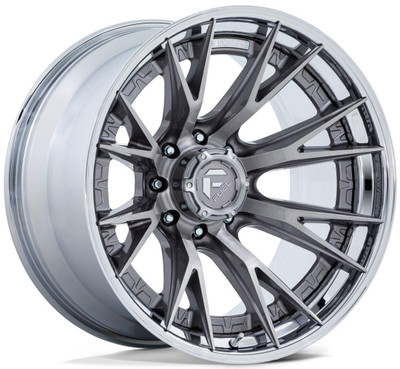 Fuel Off-Road Wheels 24X12 Fuel Off-Road Catalyst Platinum w/ Chrome Lip FC402 (* May Require Trimming) 8x170 -44mm Fuel Off-Road Wheels 24X12 Fuel Off-Road Catalyst Platinum w/ Chrome Lip FC402 (* May Require Trimming) 8x170 -44mm
