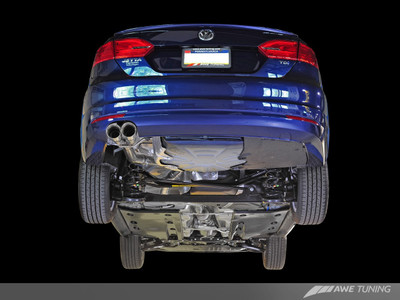 AWE Tuning 11-13 VW MK6 Jetta TDI Touring Edition Exhaust - Diamond Black Tips 3015-23026 AWE Tuning 11-13 VW MK6 Jetta TDI Touring Edition Exhaust - Diamond Black Tips 3015-23026