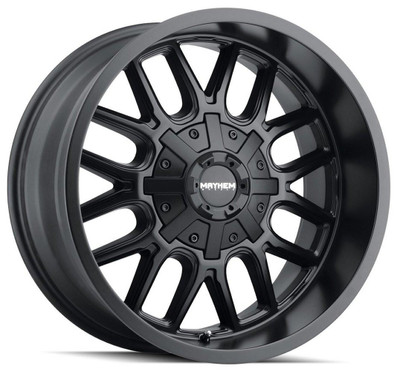 Mayhem Wheels 18x9 Mayhem Cogent 8107MB Matte Black  8x6.5/165 0mm 