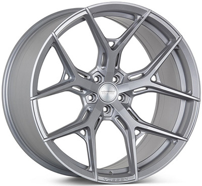 22X11 Vossen HF-5 Satin Silver (Hybrid Forged) (Super Deep Concave) (CUSTOM) 22X11 Vossen HF-5 Satin Silver (Hybrid Forged) (Super Deep Concave) (CUSTOM)