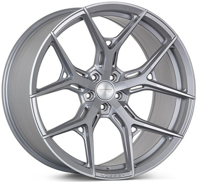 Vossen Wheels 21X9.5 Vossen HF-5 Satin Silver (Hybrid Forged) (Deep Concave) (CUSTOM) 