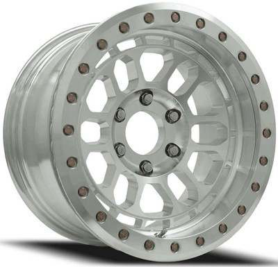 Reika Wheels 17x9 Reika R35B Rambler Beadlock Machined Clear (Flow Formed) 6x135 -12mm Reika Wheels 17x9 Reika R35B Rambler Beadlock Machined Clear (Flow Formed) 6x135 -12mm