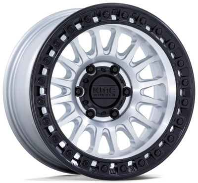 KMC Wheels 18X9 KM552 IMS Machined w/ Matte Black Lip 5x5/127 0mm 