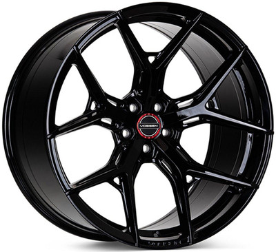 Vossen Wheels 21X10.5 Vossen HF-5 Gloss Black (Hybrid Forged) (Deep Concave) (CUSTOM) 