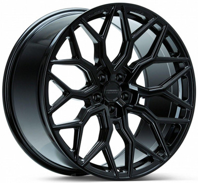 Vossen Wheels 20X9 Vossen HF-2 Gloss Black (Hybrid Forged) (Deep Concave) (CUSTOM) 