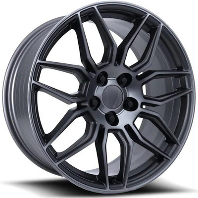 Factory Reproductions Replica Wheels 20x10 Corvette C8 ZO6 Replica Wheels Titanium Machined w/ Dark Clear Coat FR401F (Flow Form) 5x4.75/120.7 79mm Factory Reproductions Replica Wheels 20x10 Corvette C8 ZO6 Replica Wheels Titanium Machined w/ Dark Clear Coat FR401F (Flow Form) 5x4.75/120.7 79mm