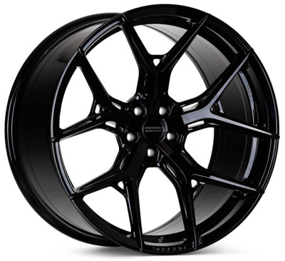Vossen Wheels 22x10 Vossen HF-5 Gloss Black (Hybrid Forged) 5x5/127 -18mm 