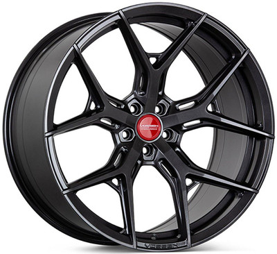 Vossen Wheels 23X11 Vossen HF-5 Gloss Anthracite (Hybrid Forged) (Mid Concave) (CUSTOM) 