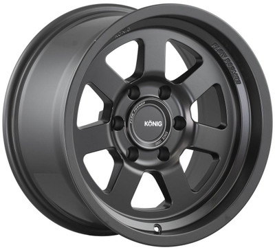 Konig Wheels 17x8.5 Konig HT2 Matte Black (Flow Formed) 6x5.5/139.7 -6mm Konig Wheels 17x8.5 Konig HT2 Matte Black (Flow Formed) 6x5.5/139.7 -6mm