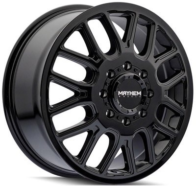 Mayhem Wheels 20x8.25 Mayhem Cogent Dually Front 8107D Gloss Black 8X210 115MM 154.2 C.B. Mayhem Wheels 20x8.25 Mayhem Cogent Dually Front 8107D Gloss Black 8X210 115MM 154.2 C.B.