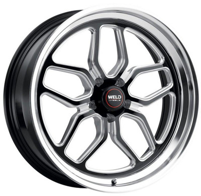Weld Performance Wheels 18x11 Weld Performance Laguna S107 Gloss Black Milled Machined (Rotary Formed) 5x4.75/120.7 43mm 