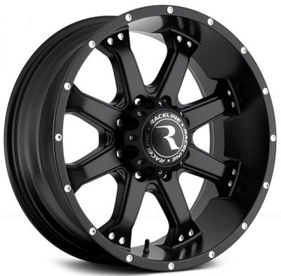 Raceline Wheels 20x9 Raceline 991B Assault Black 8x170 18mm 