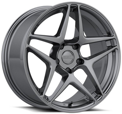 Kansei Wheels 18x8.5 Kansei Astro Gloss Gunmetal 5x100 35mm Kansei Wheels 18x8.5 Kansei Astro Gloss Gunmetal 5x100 35mm