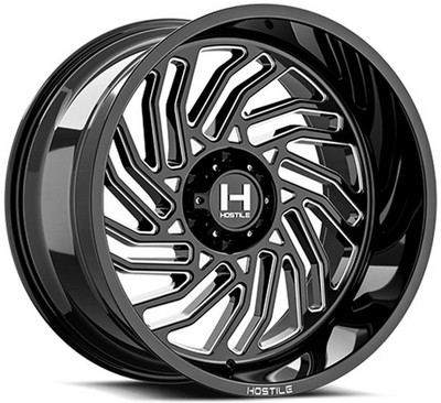 Hostile Wheels 20x10  Hostile H140 Twister Blade Cut 6x135 -19mm 