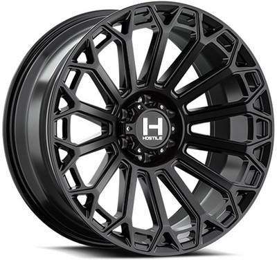 Hostile Wheels 22x12  Hostile H142 Warrior Asphalt (* May Require Trimming) 6x5.5/139.7 -44mm  Hostile Wheels 22x12  Hostile H142 Warrior Asphalt (* May Require Trimming) 6x5.5/139.7 -44mm