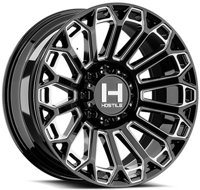 Hostile Wheels 20x10 Hostile H142 Warrior Blade Cut 8x180 -19mm Hostile Wheels 20x10 Hostile H142 Warrior Blade Cut 8x180 -19mm