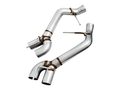 AWE Tuning 16-22 Chevy Camaro SS Quad Outlet Touring to Track Conversion Kit 3820-41010