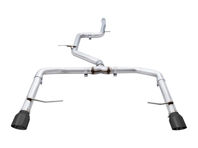 AWE Tuning 19-21 Volkswagen Jetta GLI Mk7 - Non-Resonated - Track Edition Exhaust - Diamond Black Tips (Fits OEM DP) 3020-23036 AWE Tuning 19-21 Volkswagen Jetta GLI Mk7 - Non-Resonated - Track Edition Exhaust - Diamond Black Tips (Fits OEM DP) 3020-23036