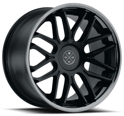 Blaque Diamond Wheels 20x11 Blaque Diamond BD-27 Satin Black w/ Black Chrome Stainless Steel Lip 5x120 42mm Blaque Diamond Wheels 20x11 Blaque Diamond BD-27 Satin Black w/ Black Chrome Stainless Steel Lip 5x120 42mm