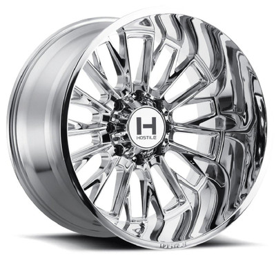 Hostile Wheels 20X12 Hostile H114 Fury Armor Plated (8 Lug) (* May Require Trimming) 8x6.5/165 -44mm 