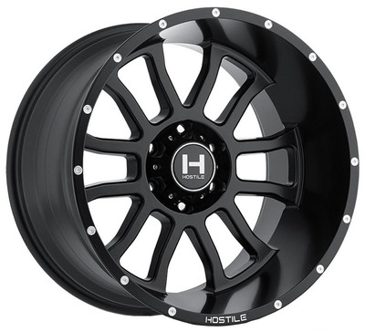 Hostile Wheels 20X10 Hostile H107 Gauntlet Asphalt 6x135 -19mm Hostile Wheels 20X10 Hostile H107 Gauntlet Asphalt 6x135 -19mm