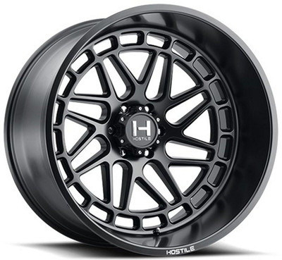 Hostile Wheels 20x10 Hostile H122 Reaper Asphalt 8x180 -19mm Hostile Wheels 20x10 Hostile H122 Reaper Asphalt 8x180 -19mm